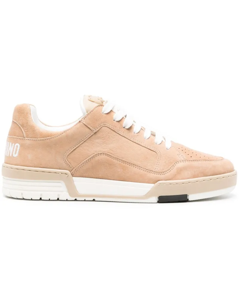 Moschino Sneakers mit Teddy-Motiv - Nude Nude