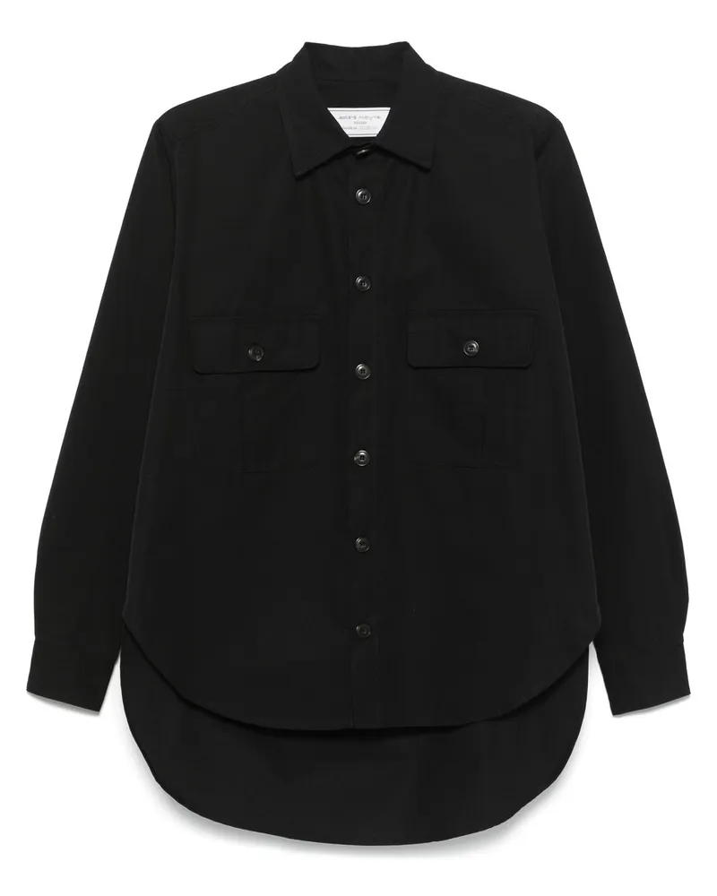 Société Anonyme K Work Pocket Hemd - Schwarz Schwarz
