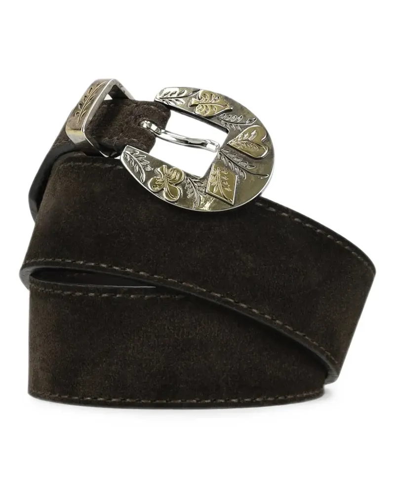 Fortela Salish suede belt - Braun Braun