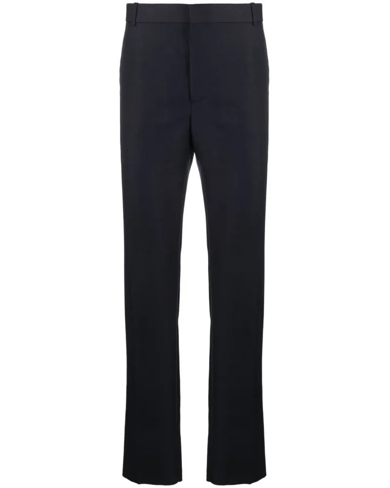 Alexander McQueen Hose mit geradem Bein - Blau Blau