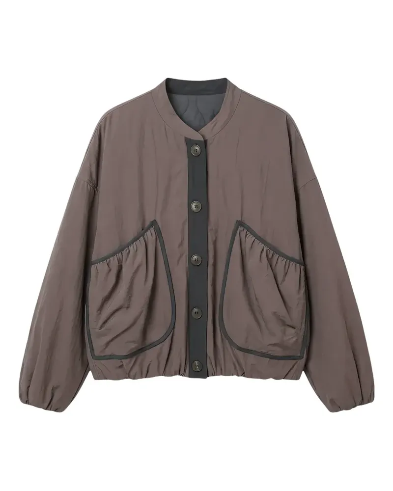 8PM Algarve button-up jacket - Braun Braun