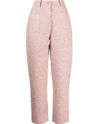 Paule Ka Hose mit hohem Bund Rosa