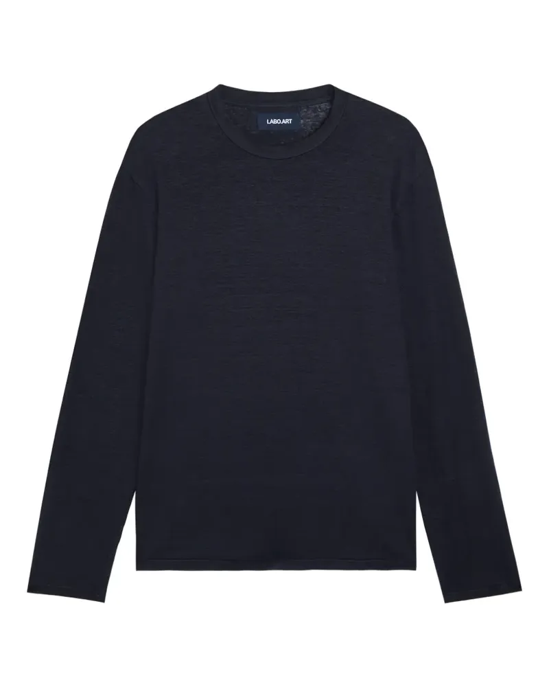 LABO.ART long-sleeve T-shirt - Blau Blau