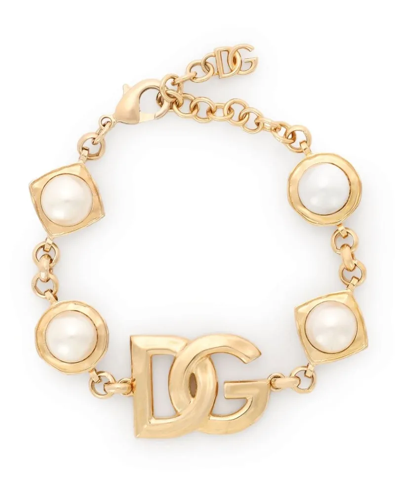 Dolce & Gabbana Armband mit DG - Gold Gold