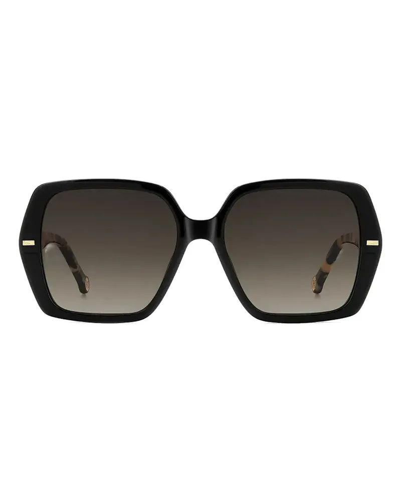 Carolina Herrera New York square-frame sunglasses - Schwarz Schwarz
