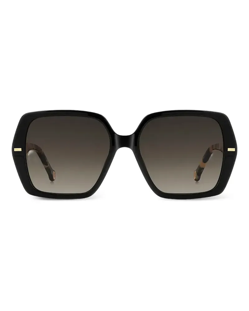 Carolina Herrera New York square-frame sunglasses - Schwarz Schwarz