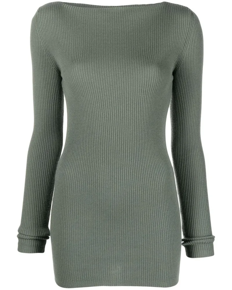 Rick Owens Sweatshirt mit Cut-Outs - Grau Grau