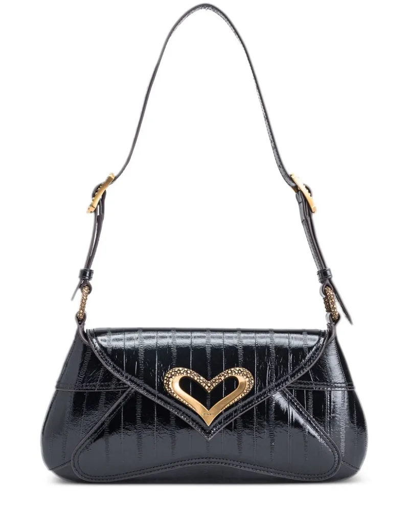 Pinko 520 Schultertasche - Schwarz Schwarz