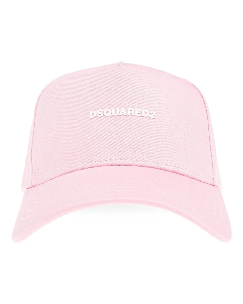 Dsquared2 Baseballkappe mit Logo-Stickerei - Rosa Rosa