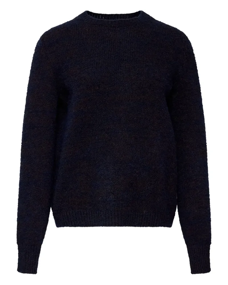 Maison Margiela Pullover mit gebürstetem Finish - Blau Blau