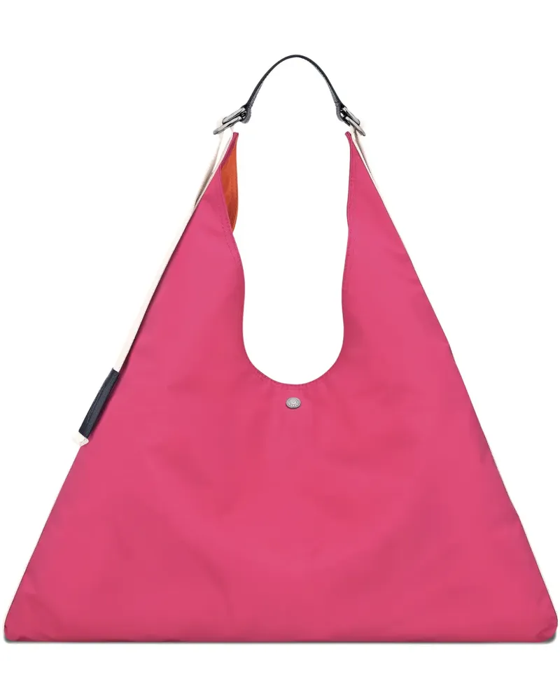 Longchamp XL Re-Play Schultertasche - Rosa Rosa