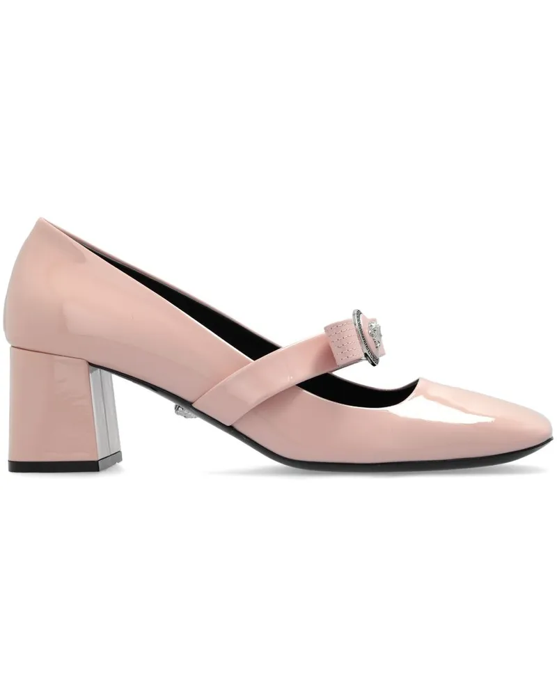 Versace Gianni Ribbon Pumps 55mm - Rosa Rosa