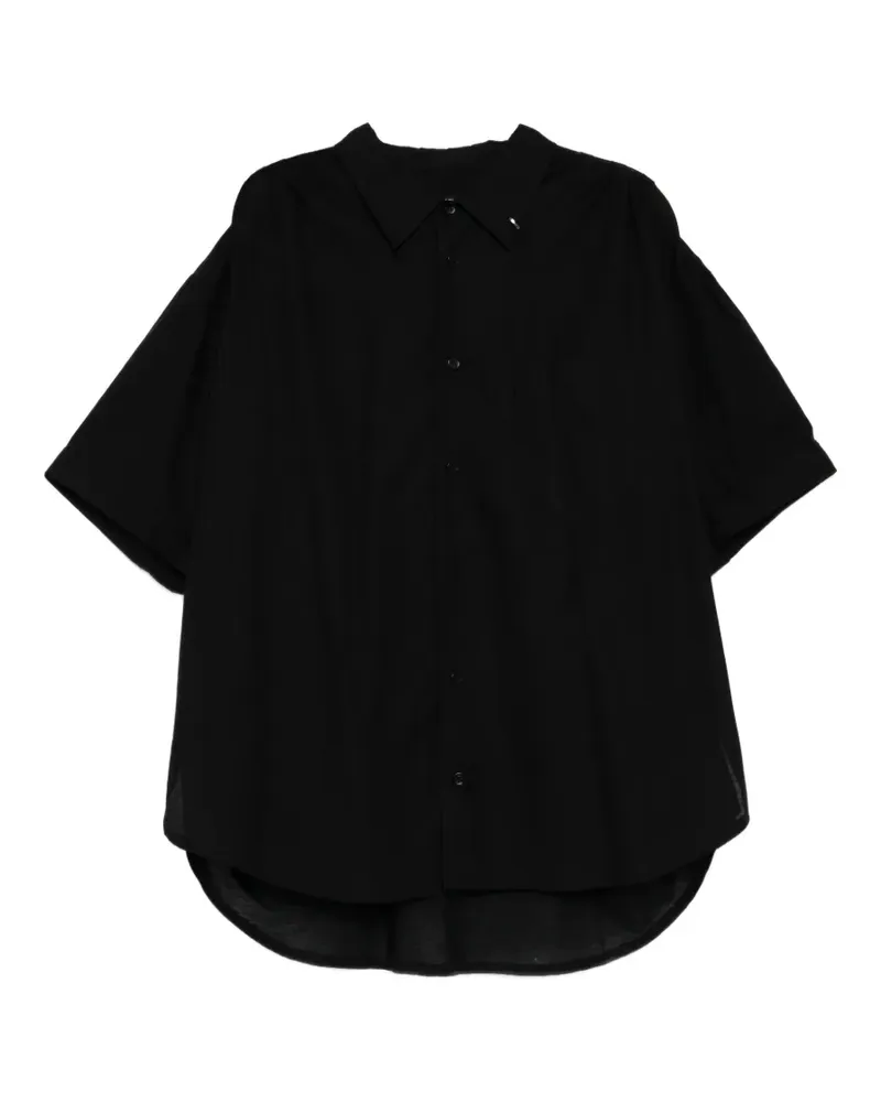 SONGZIO Hemd mit grafischer Stickerei - Schwarz Schwarz