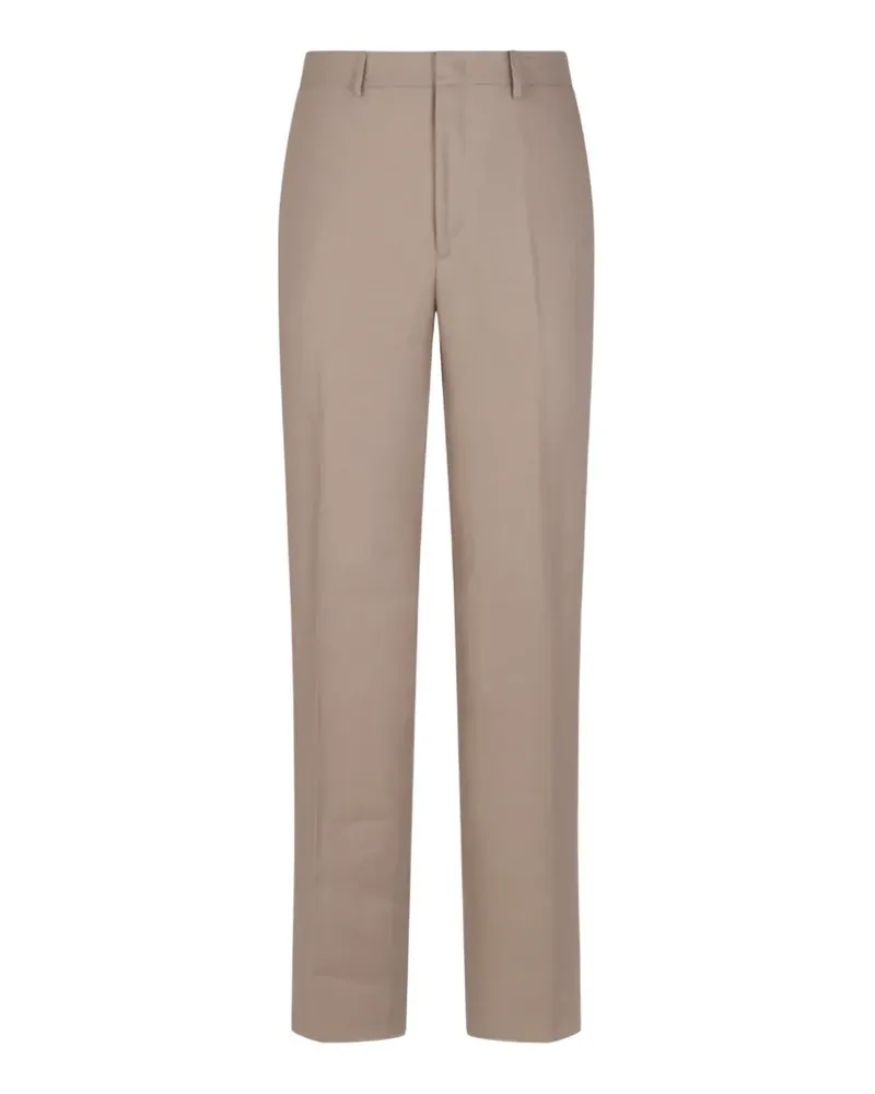 Tagliatore Leinenhose mit geradem Bein - Nude Nude