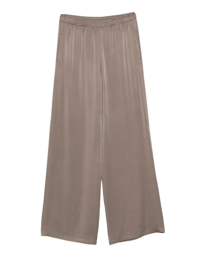 Fabiana Filippi Palazzohose mit Stretchbund - Grau Grau