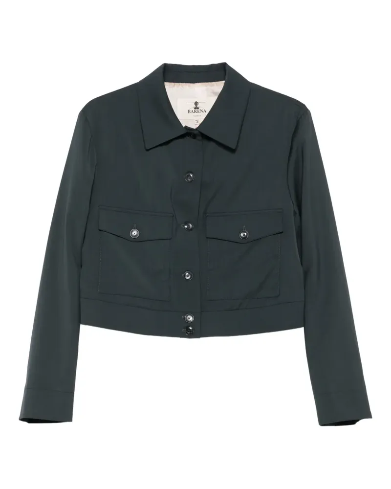 BARENA Jacke mit Klappentasche - Grau Grau