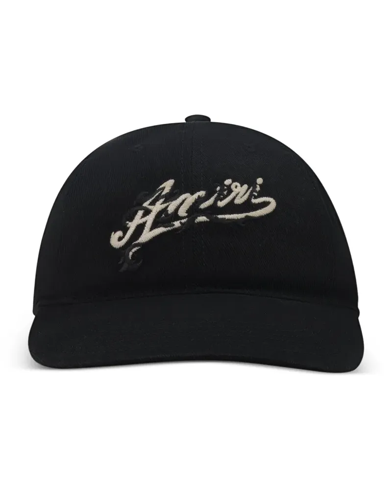 Amiri Baroque Baseballkappe mit Logo - Schwarz Schwarz
