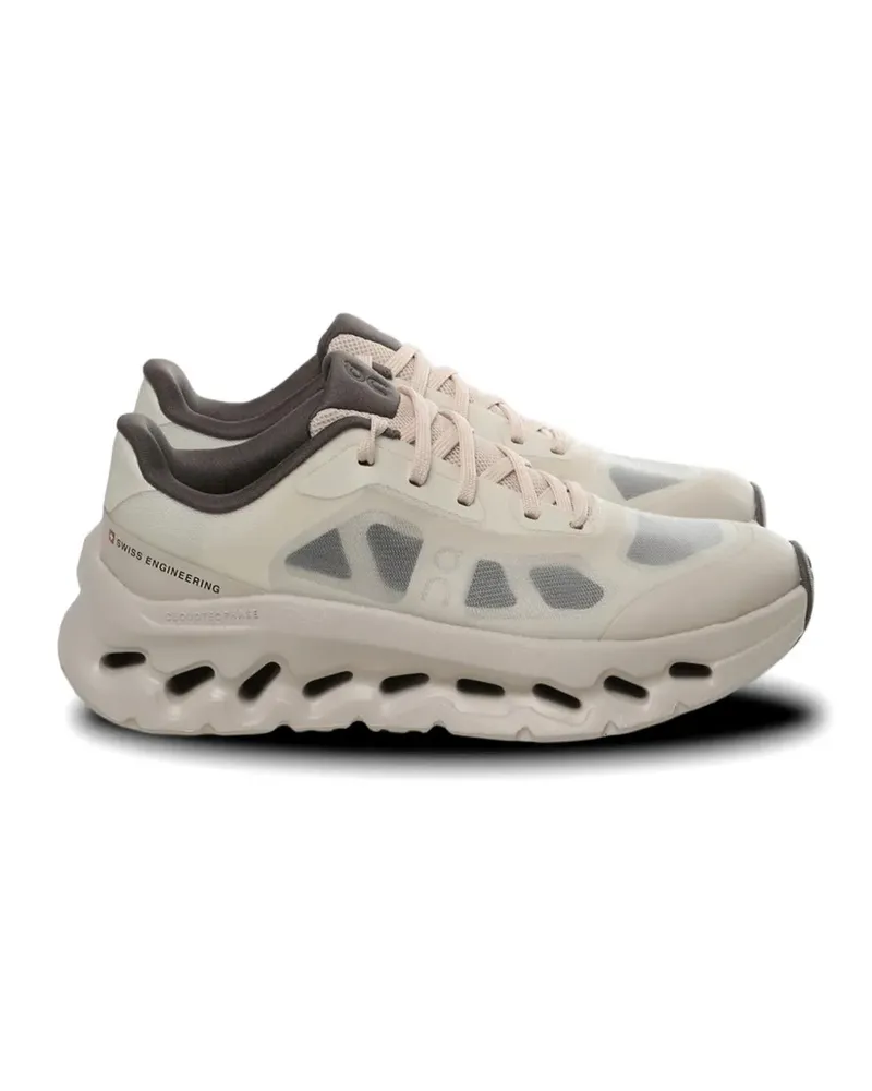 ON Cloudtilt Remix cut-out sneakers - Nude Nude