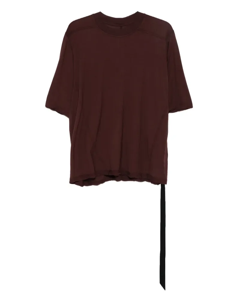 DRKSHDW by Rick Owens T-Shirt mit Riemendetail - Rot Rot