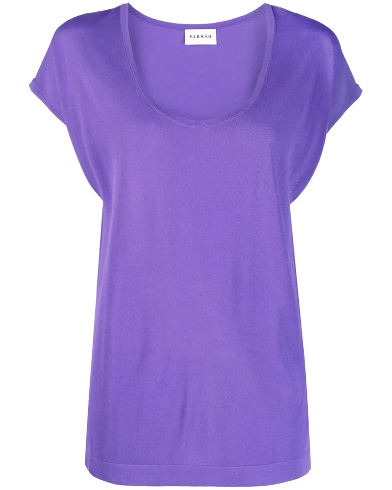 P.A.R.O.S.H. Roux T-Shirt - Violett Violett