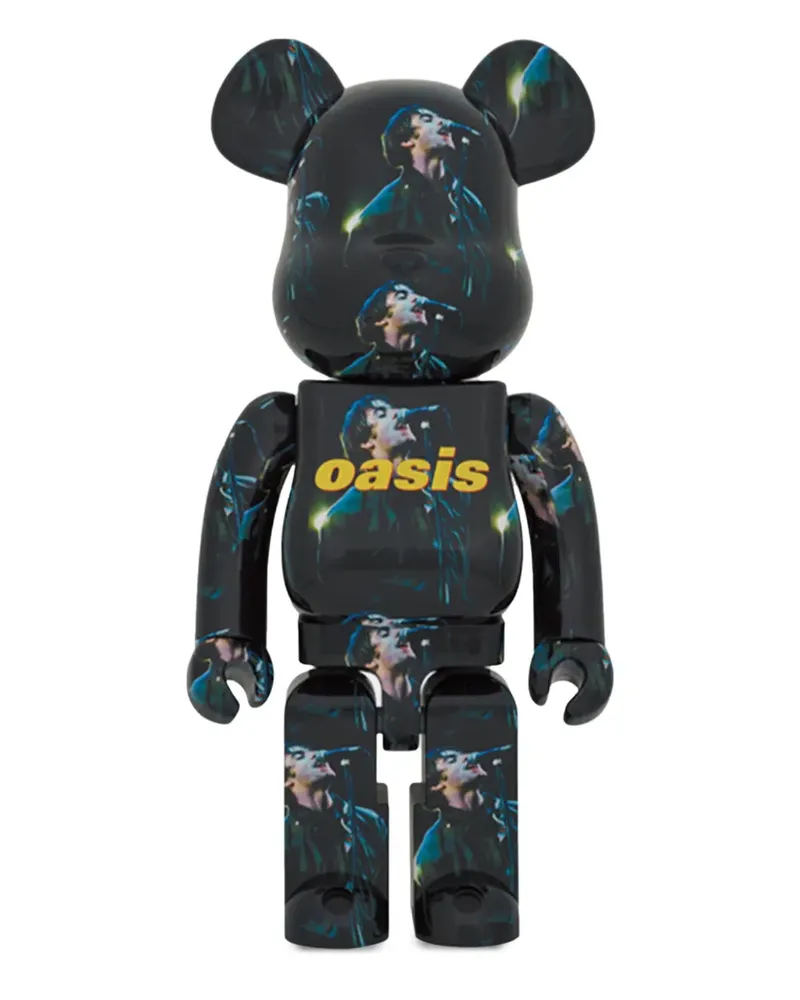 Medicom Toy x Oasis Knebworth 1996 BE@RBRICK Figur (70cm) - Blau Blau
