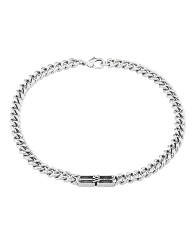 Balenciaga BB Icon Halskette - Silber Silber