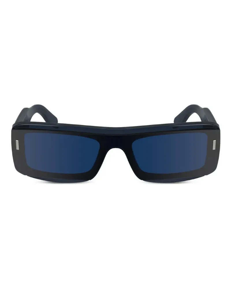 Calvin Klein Sonnenbrille mit eckigem Gestell - Blau Blau