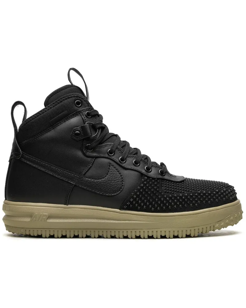 Nike Lunar Force 1 Duckboot Stiefel - Schwarz Schwarz