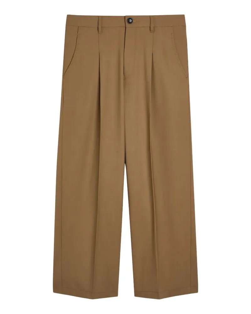 Maria Mcmanus pleated tailored trousers - Braun Braun
