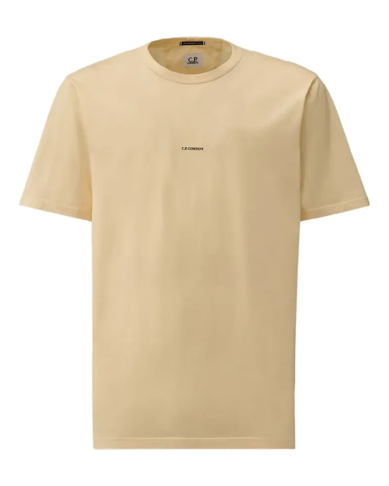 C.P. Company T-Shirt mit Logo-Print - Nude Nude