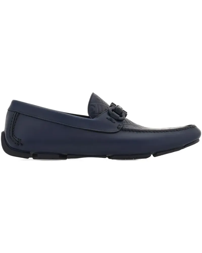 Ferragamo Gancini Loafer - Blau Blau