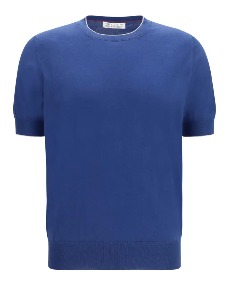 Brunello Cucinelli short-sleeve T-shirt - Blau Blau