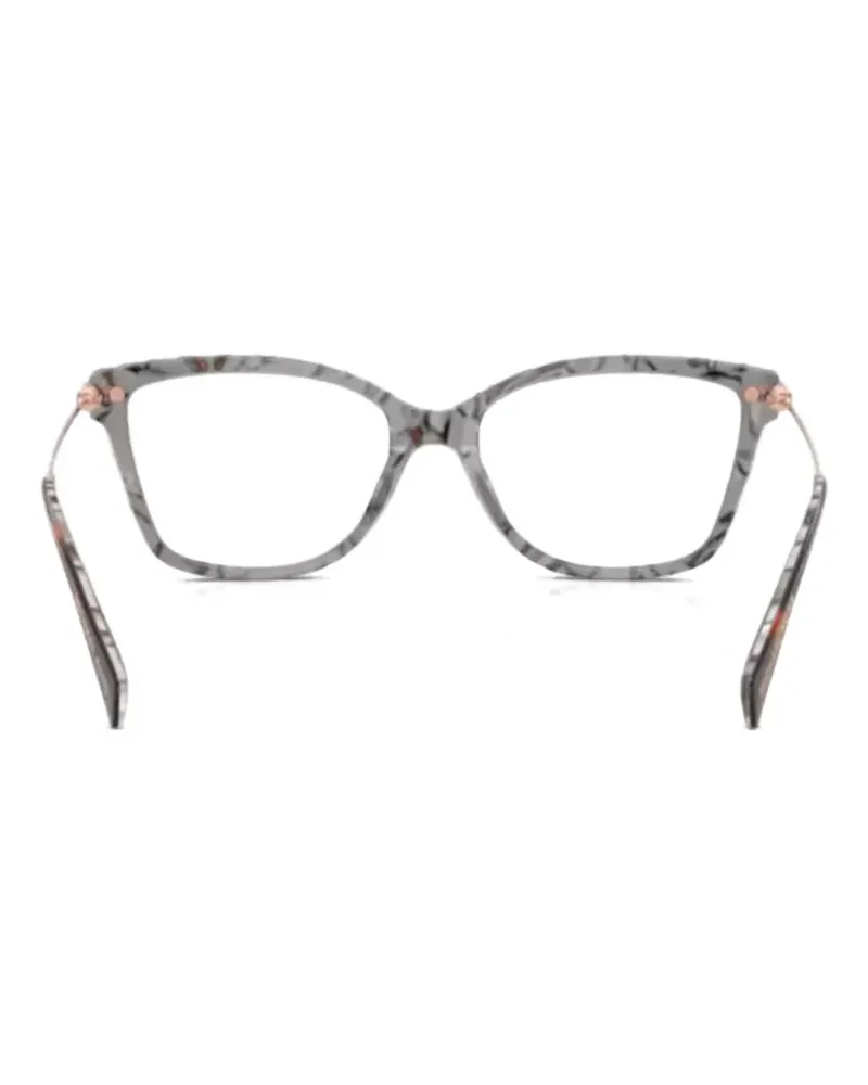 Michael Kors geometri-frame glasses - Grau Grau