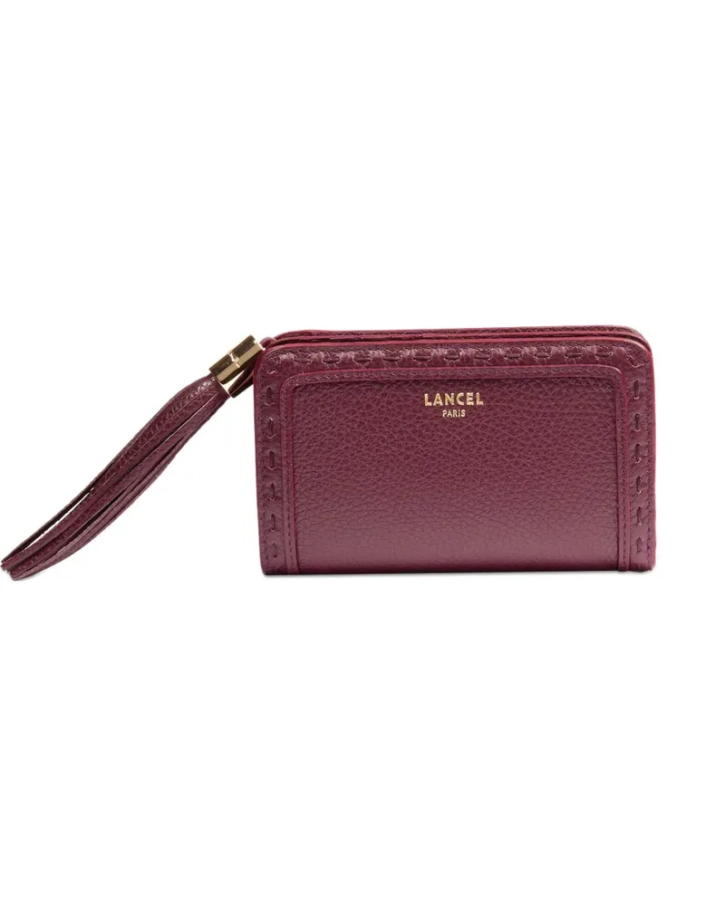 Lancel Portemonnaie mit Quasten - Rot Rot