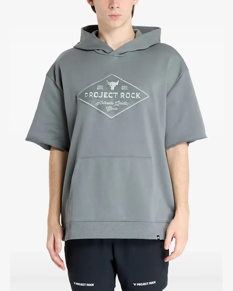 Under Armour Project Rock Hoodie - Grau Grau