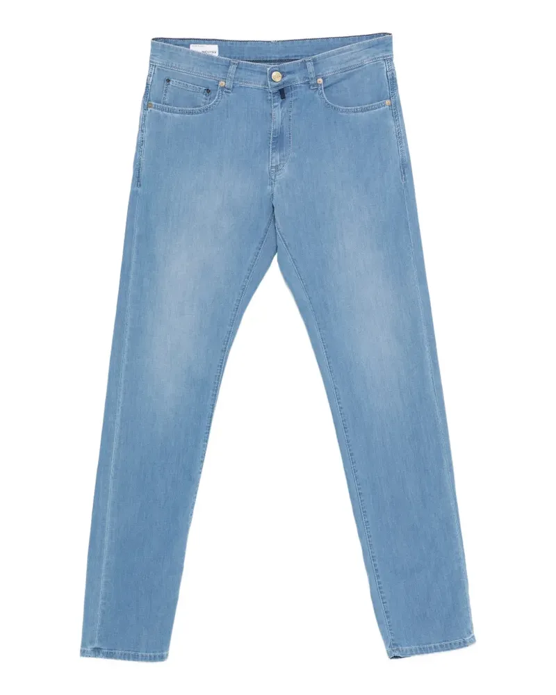 Incotex faded-effect slim-cut jeans - Blau Blau