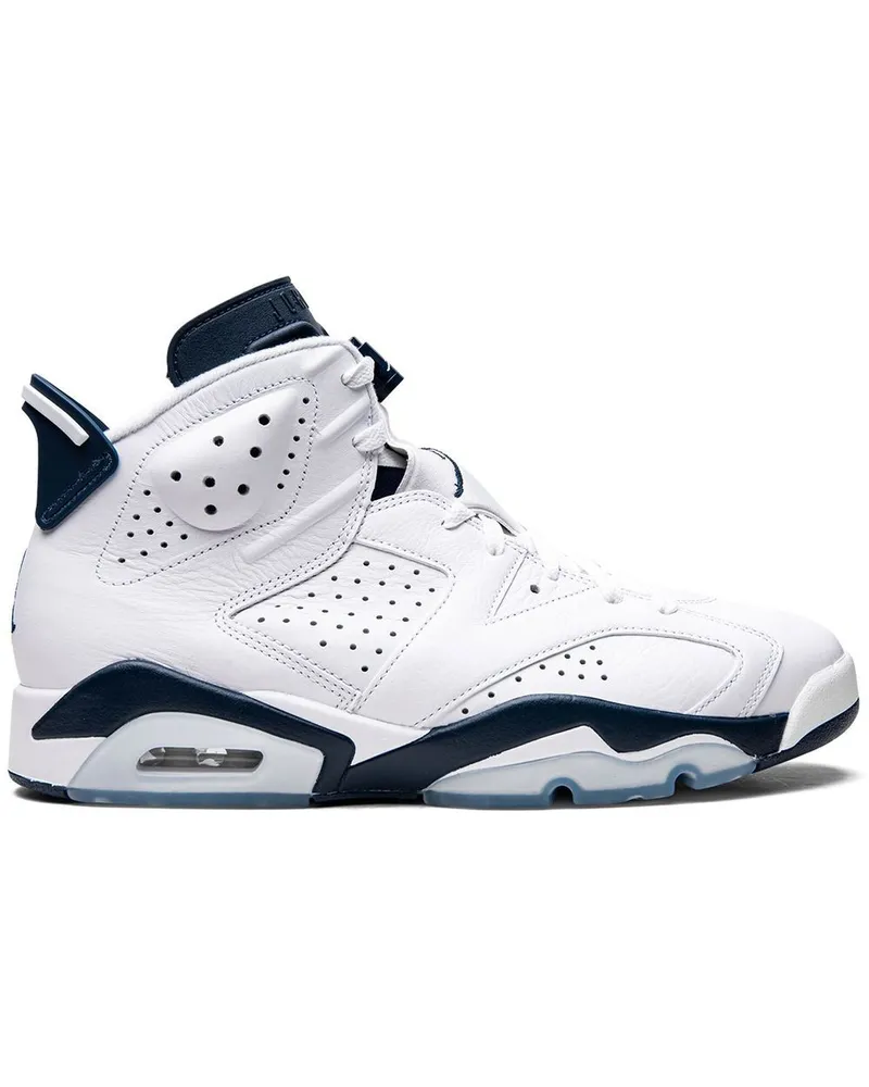 Jordan Air  6 Retro Midnight Navy 2022 Sneakers - Weiß Weiß