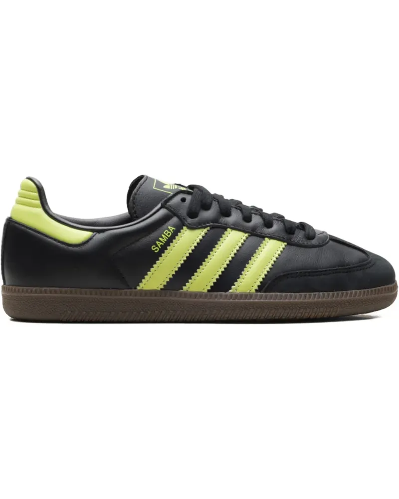 adidas Samba OG three-stripe sneakers - Schwarz Schwarz
