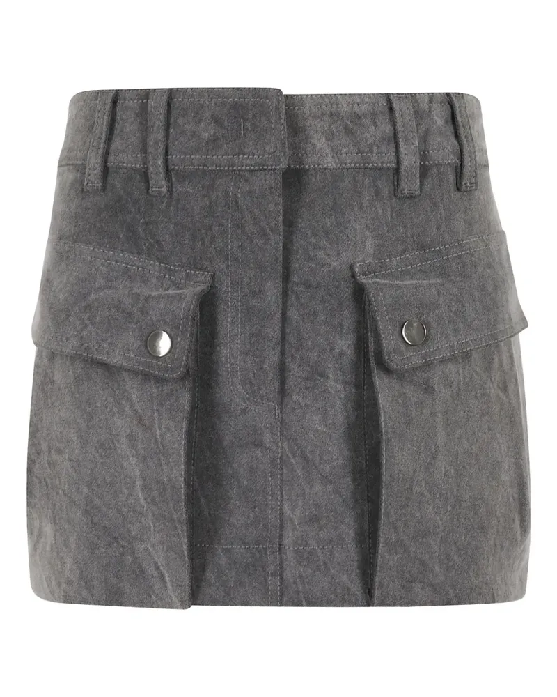ANDAMANE Xandra pocket mini skirt - Grau Grau