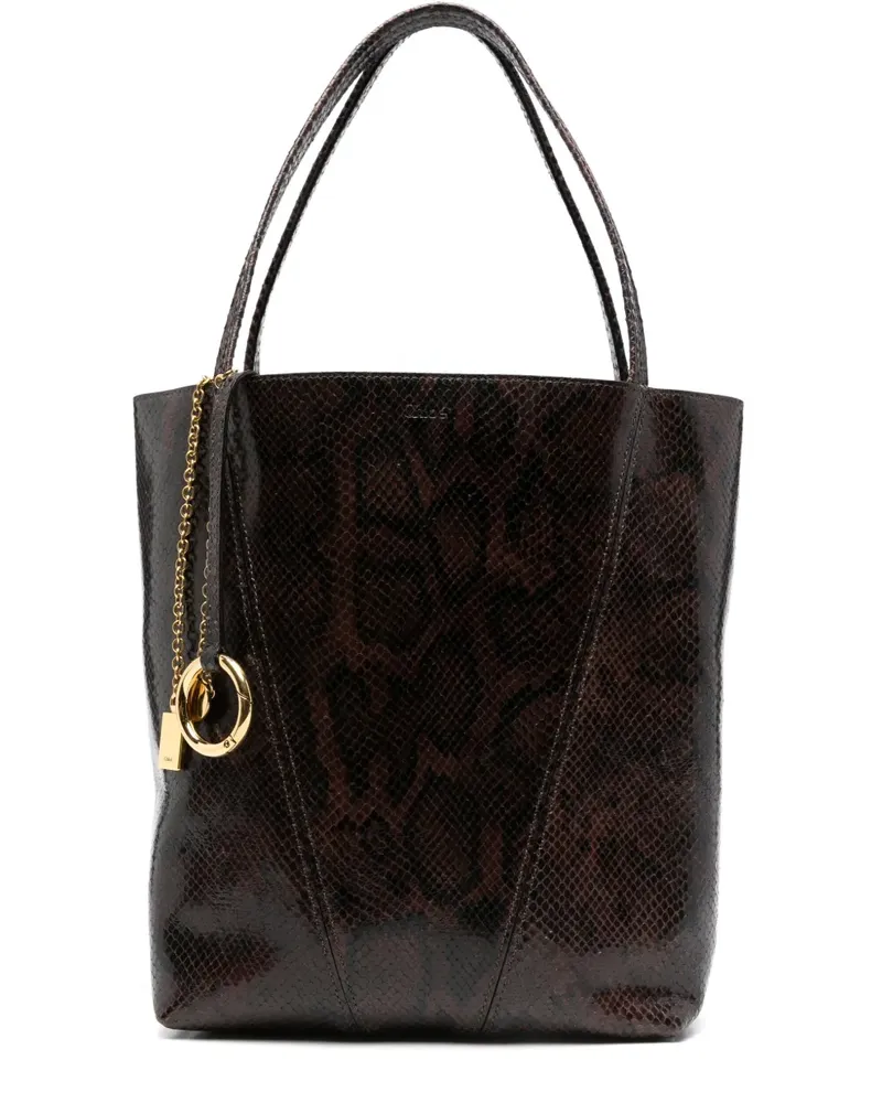 Chloé Spin Tote Bag - Braun Braun