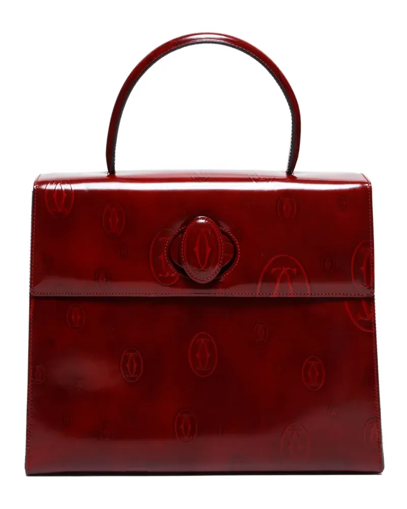 Cartier 1990-2000 Happy Birthday Handtasche - Rot Rot