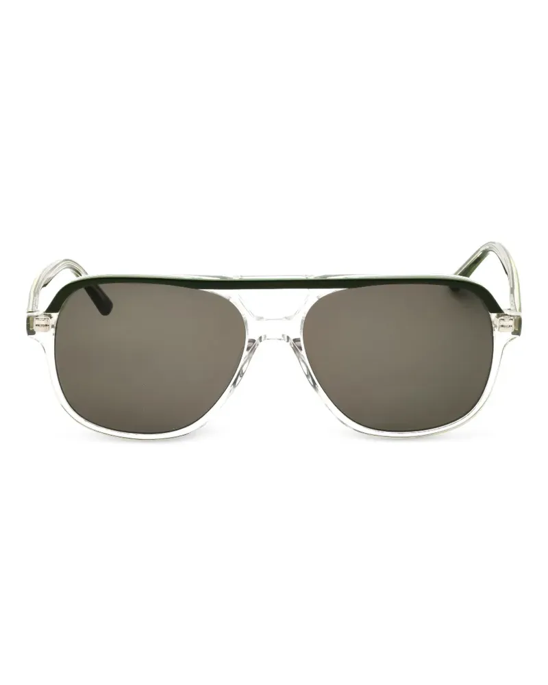 COLE HAAN Sonnenbrille mit eckigem Gestell - Grün Grün