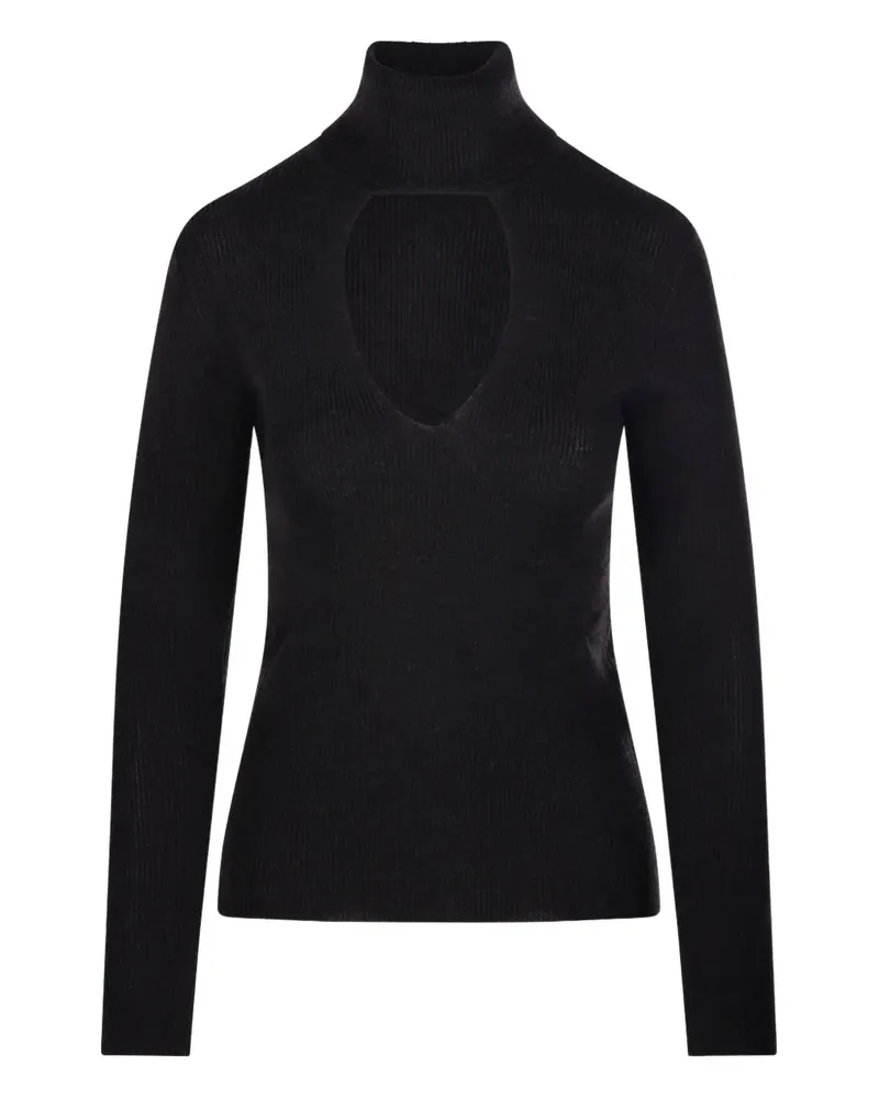 P.A.R.O.S.H. P.A.R.O H. Gerippter Leila Pullover - Braun Braun