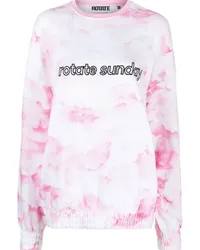 ROTATE Birger Christensen Sunday Sweatshirt Rosa