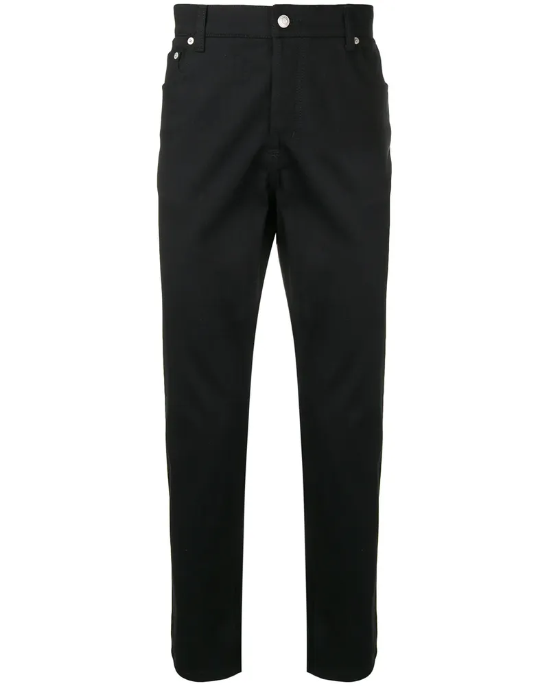 Alexander McQueen Klassische Jeans - Schwarz Schwarz