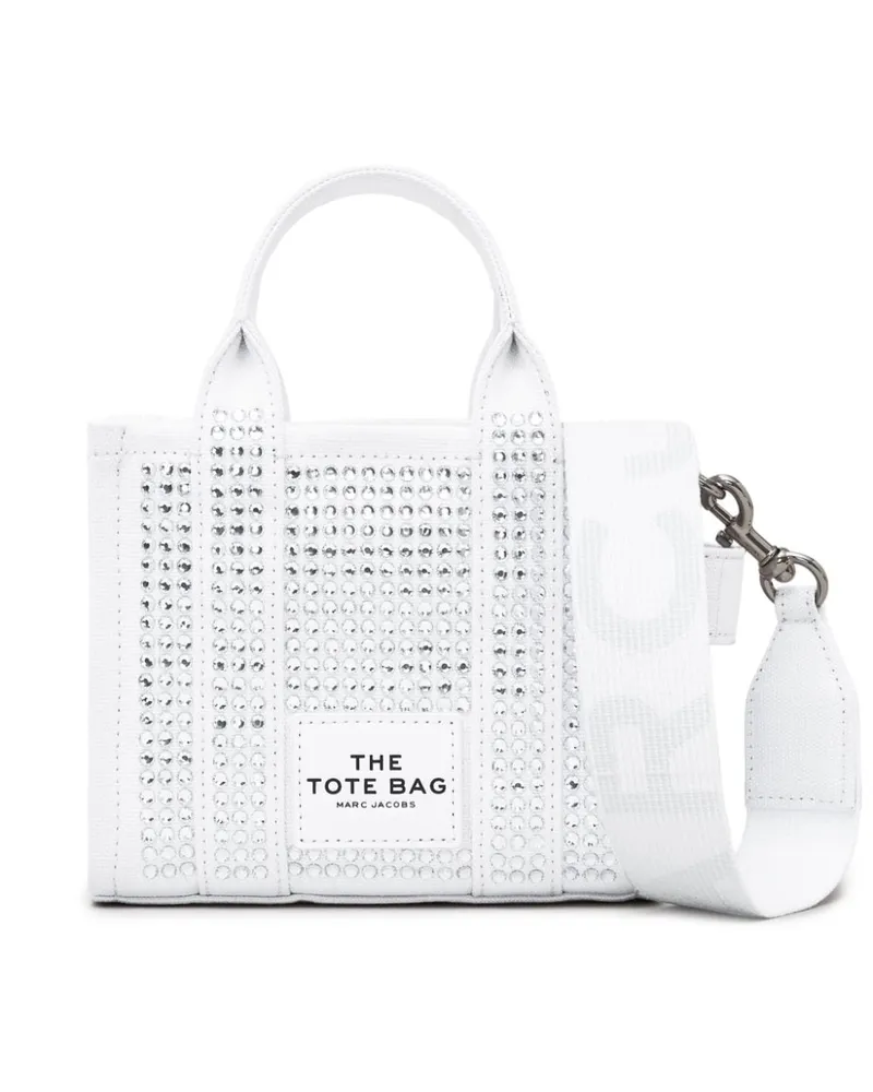 Marc Jacobs The Crystal Canvas Handtasche - Weiß Weiß