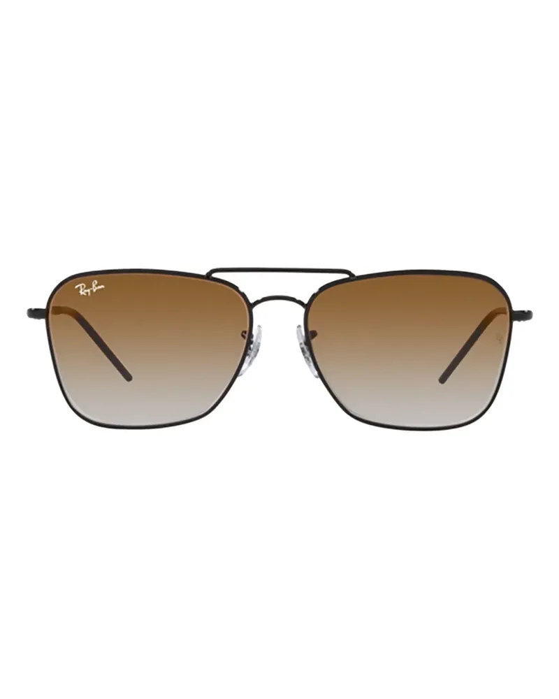 Ray Ban Caravan square-frame sunglasses - Schwarz Schwarz