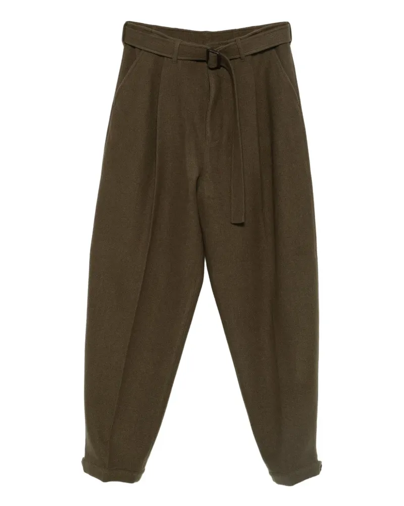 Emporio Armani Hose mit Gürtel - Braun Braun