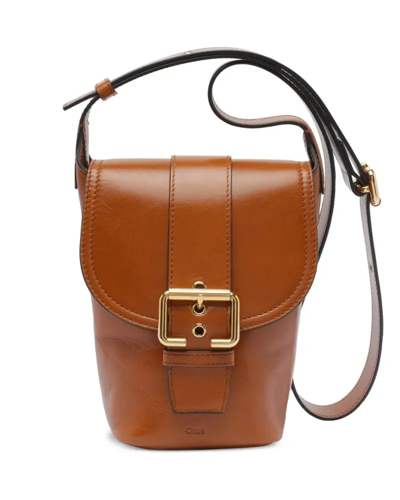 Chloé Umhängetasche aus Leder - Braun Braun