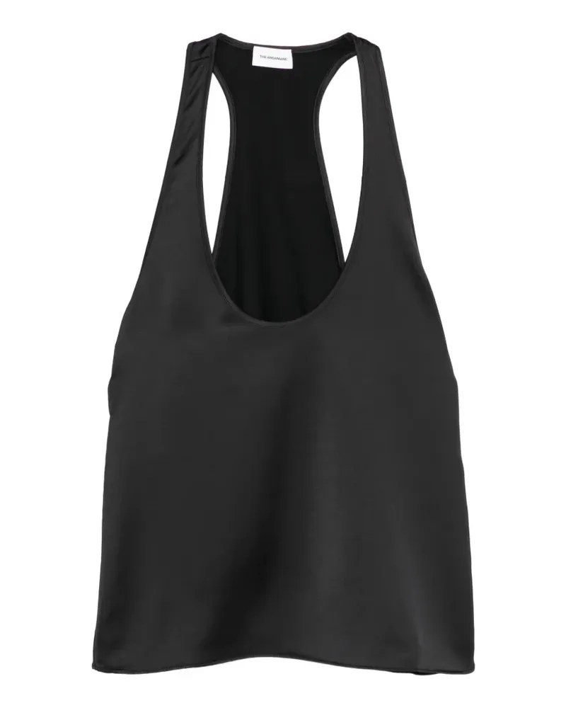 ANDAMANE Tanktop mit Racerback - Schwarz Schwarz